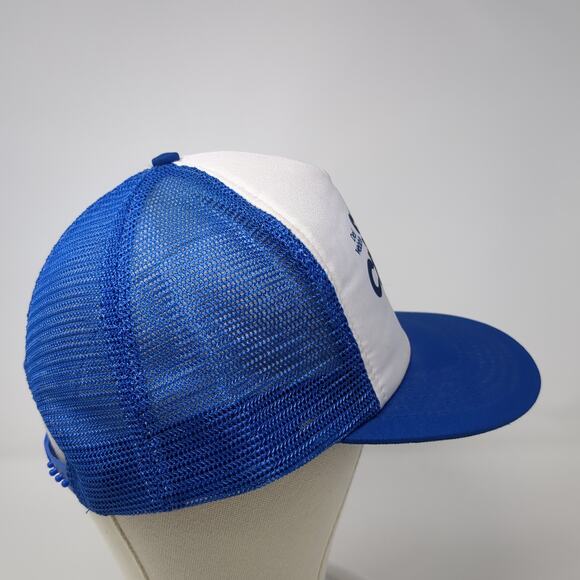 Del Webb's Sun City West Arizona Snapback Trucker Hat Blue L Mesh Back Topac - Picture 6 of 10
